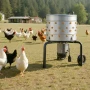 Chicken Plucker Machine, 500mm Drum, 900W & 230RPM Electric Chicken Plucking Machine with 98 Soft Fingers & Transport Wheels, St