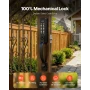 Mechanical Keyless Entry Door Lock, 2.0 Code Upgrade, 4-7