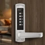 Mechanical Keyless Entry Door Lock, 2.0 Code Upgrade, 5 Digits