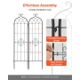 Garden Trellis, 152 x 40.5 cm Rose Trellis, 4 Packs Garden