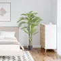 Kunstig guldpalme, 2 m høj kunstig plante, PE-materiale og