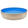 350.5 cm Pool Liner, Round UniBead Swimming Pool Liner for 120 cm Wall Height, Premium Thick Vinyl, Easy Install with Leak-Proof