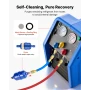 Portable Refrigerant Recovery Machine, 1 HP 220V 50Hz Dual