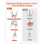Electric Meat Bandsaw Stand, Floor Stand with Adjustable Height, Stable H-Shaped Frame, Anti-Slip Foot Pads, for Our Bone Saw Ma