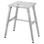 Electric Meat Bandsaw Stand, Floor Stand with Adjustable Height, Stable H-Shaped Frame, Anti-Slip Foot Pads, for Our Bone Saw Ma