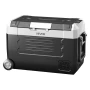 Car Refrigerator, DC 12/24V AC100-240V Compressor Electric Cooler, -20°C to 20°C Truck Refrigerator with APP Control, Wheels & D