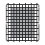 Cargo Net, 96 in x 81 in, Heavy Duty Truck Cargo Net for Truck Bed, 4 Adjustable Straps with Carabiners & S-Hooks, Wear-resistan