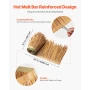 Artificial Thatch Grass Roof, 0.4 x 5 m Mexican Style Tiki Bar Hut Skirt Thatch Roofing Roll, Waterproof & Fire-Resistant, Palap
