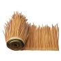 Artificial Thatch Grass Roof, 0.4 x 5 m Mexican Style Tiki Bar Hut Skirt Thatch Roofing Roll, Waterproof & Fire-Resistant, Palap