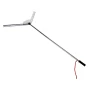 Lake Weed Cutter, Pond Aquatic Plant Cutting Tool with 0.94 m Max. Cut Width, Sharp and Heavy-Duty Steel Blades, Pond Rake with 