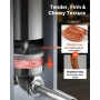 Manual Sausage Stuffer, 11 LBS / 5 L Vertical Meat Stuffer, Heavy Duty Sausage Casing Meat Stuffing Machine, Dual-Speed Stainles