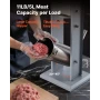 Manual Sausage Stuffer, 11 LBS / 5 L Vertical Meat Stuffer, Heavy Duty Sausage Casing Meat Stuffing Machine, Dual-Speed Stainles