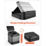 Portable Toilet, 150 kg Load Capacity, Folding Camping Toilet