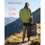 Portable Toilet, 150 kg Load Capacity, Folding Camping Toilet