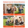 Portable Toilet, 150 kg Load Capacity, Folding Camping Toilet