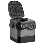 Portable Toilet, 150 kg Load Capacity, Folding Camping Toilet