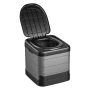 Portable Toilet, 150 kg Load Capacity, Folding Camping Toilet