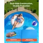 350.5 cm Pool Liner, Round Overlap Swimming Pool Liner for 90
