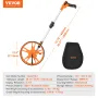 Measuring Wheel 317mm Road Runner Distance Telescoping Handle w/ Back Bag