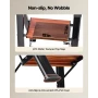 3 Step Ladder, Folding Step Stool with Wide Anti-Slip Pedal and