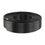 Solar Panel Wire, 15.24 m Black + Red Kit, 10 AWG (6 mm²) Solar Panel Extension Cable, PV Tinned Copper Wire, for Outdoor Home O