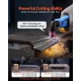 Plasma Cutter, 50A Non-Touch Pilot Arc Plasma Cutting Machine, 220V Digital Display IGBT Inverter with 2T/4T Function & Adjustab