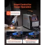 Plasma Cutter, 50A Non-Touch Pilot Arc Plasma Cutting Machine, 220V Digital Display IGBT Inverter with 2T/4T Function & Adjustab