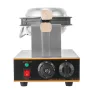 Kommerciel æg vaffel Lav 220V 1400W boble vaffel maker rustfrit