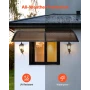 Awnings for Door Entrance, 38 x 78 in, Exterior Front Door