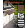 Awnings for Door Entrance, 38 x 78 in, Exterior Front Door