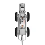 Sewer Pipe Inspection Robot, 197FT/60m Pipeline Detection Crawling Robot with 2MP Front/Rear Camera & Touchscreen Tablet, IP68 P