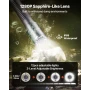 Sewer Camera, 30m, Self-Leveling Drain Inspection Camera with 1080P HD Screen, IP68 Waterproof Snake Plumbing Cameras with Light