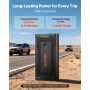Jump Starter, 1000A Peak, Car Jumper Starter Battery Pack, 12V Portable Lithium Battery Booster, Jump Box Power Bank with 3 Mode