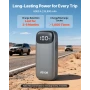 Jump Starter, 6000A Peak, Car Jumper Starter Battery Pack, 12V Portable Lithium Battery Booster, Jump Box Power Bank with 3 Mode