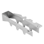 50 Pcs Joist Hanger, Inner Dimensions 1.57 x 1.50 x 7.83 inch / 40 x 38 x 199 mm, Rafter Hurricane Ties Joist Hangers with Rustp
