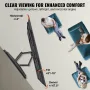 Full Motion TV Mount Fits for Most 37-75 inch TVs, Swivel Tilt Horizontal Adjustment TV Wall Mount Bracket with 4 Articulating A