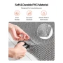 Drainage Mat, 90 x 300 cm, PVC Non Slip Commercial Floor Mat, Wet Area Water Drain Splash Matting Hollow Doormat Roll, for Outdo