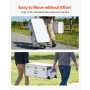 Metal Storage Trunk, Set of 2, Wooden Suitcase Storage Boxes