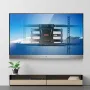 Full Motion TV Mount Fits for Most 37-75 inch TVs, Swivel Tilt Horizontal Adjustment TV Wall Mount Bracket with 4 Articulating A