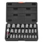 Screw Extractor Set, 27 Pieces Hex Head Multi-Spline Easy Out