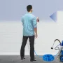 Airless Paint Spray Slangesæt, 50ft 3600psi Højtryksfiberrør