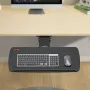 Tastaturbakke under skrivebord Justerbar højde, højde og vinkel