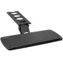 Keyboard Tray under Desk Adjustable Height, Height and Angle Adjustable under Desk Keyboard Tray Slide out, Large 25x9.8 inch Ke