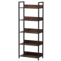 Metal Bookshelf Open Bookshelf 5-Tier for Living room Bedroom & Office