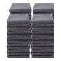 Moving Blankets, 182.9 x 137.2 cm, 9.5 kg/dz Weight, 24 Packs, Professional Recycled Cotton Packing Blanket, Large Heavy Duty Sh