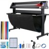Vinyl Cutter, 1350mm Vinyl Plotter, LED Screen Plotter Cutter, Semi-Automatical Built-in Optical Eye, Compatible with