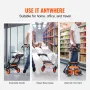Folding Hand Truck, 309 lbs Load Capacity, Aluminum Portable Cart, Convertible Hand Truck and Dolly with Telescoping Handle and 