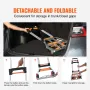 Folding Hand Truck, 309 lbs Load Capacity, Aluminum Portable Cart, Convertible Hand Truck and Dolly with Telescoping Handle and