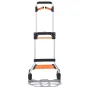 Folding Hand Truck, 309 lbs Load Capacity, Aluminum Portable Cart, Convertible Hand Truck and Dolly with Telescoping Handle and