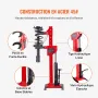 Strut Spring Compressor, 4.5 Ton/4499.6 kg Hydraulic Jack Capacity, 1 Ton Rated Compression Force, Auto Strut Coil Spring Compre